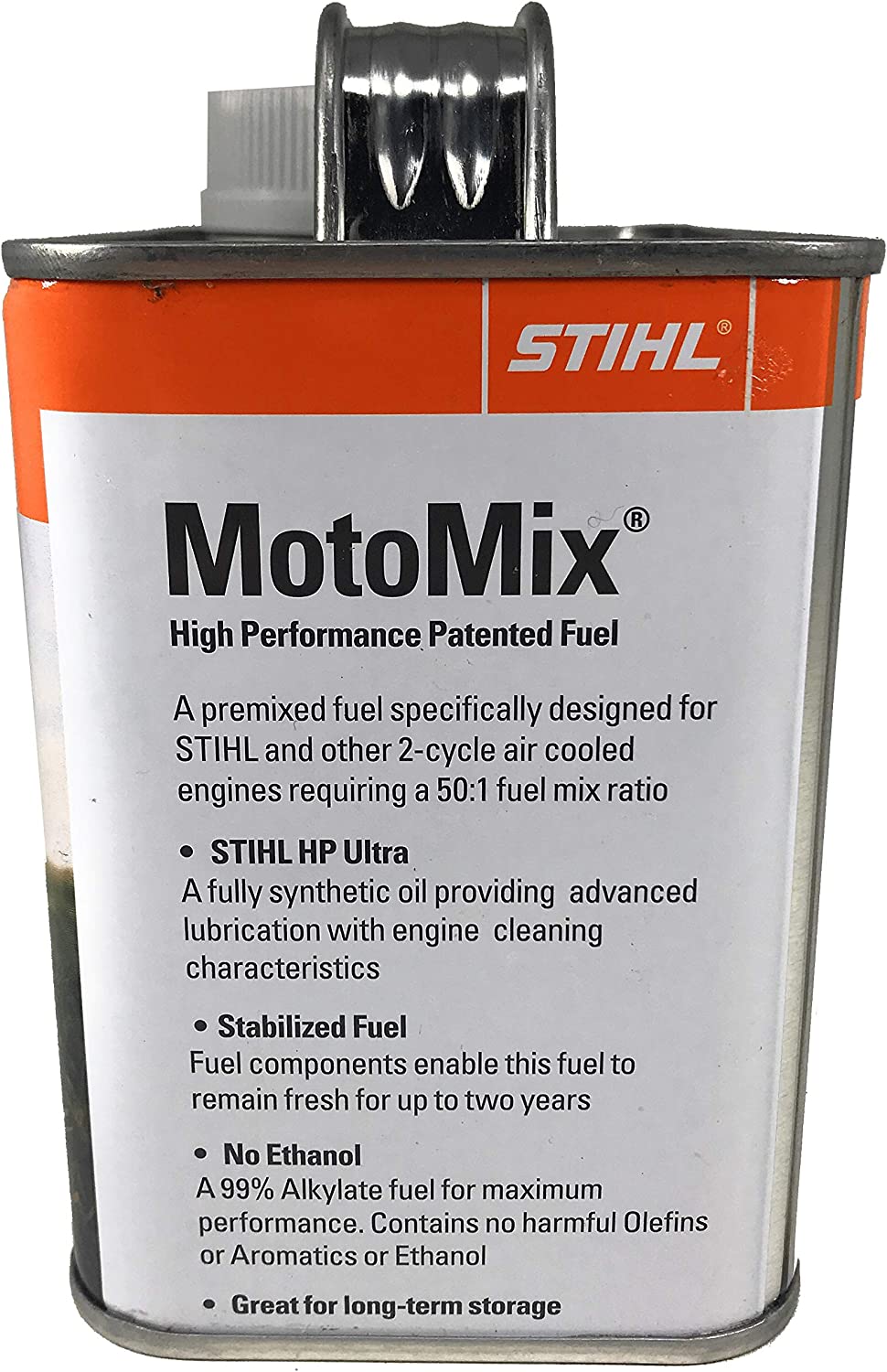 STIHL MotoMix® Patented 50:1 Fuel Mixture