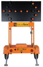 Silent Sentinel Trailer-Mounted Arrow Board 25 Lamp